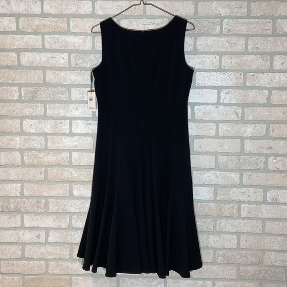 NWT Calvin Klein Sleeveless A-Line Midi Dress - Picture 2 of 6